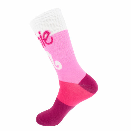 Barbie Silhouette Logo Crew Socks